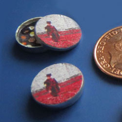 1/24th Scale Tower Popies Biscuit Tin